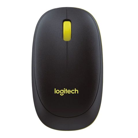 Комплект Logitech MK240 Nano/Черный с желтым