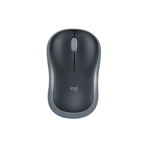 Мышь Logitech M185/Серый с черным