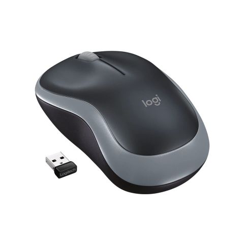 Мышь Logitech M185/Серый с черным