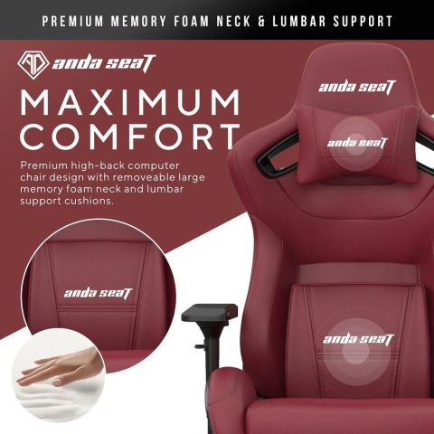 Кресло Anda Seat Kaiser 3 XL/Maroon