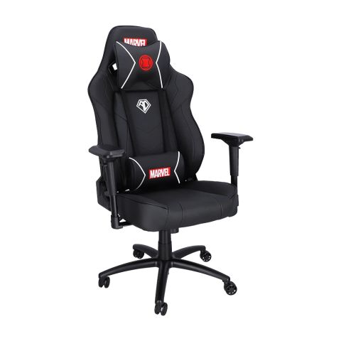 Игровое кресло Anda Seat Black Widow Edition Marvel Collaboration Series, черное