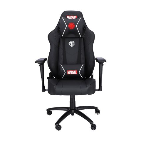 Игровое кресло Anda Seat Black Widow Edition Marvel Collaboration Series, черное