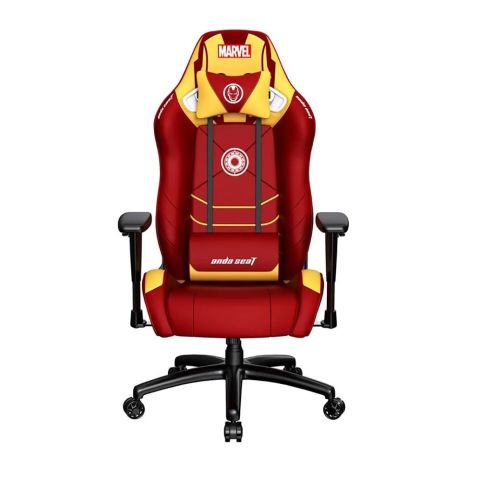 Игровое кресло Anda Seat Iron Man Edition Marvel Collaboration Series Maroon/Golden