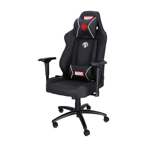 Игровое кресло Anda Seat Black Widow Edition Marvel Collaboration Series, черное