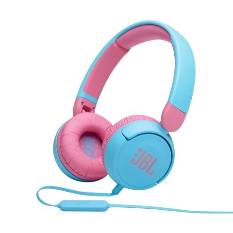 Наушники JBL JR310/Розовый + голубой