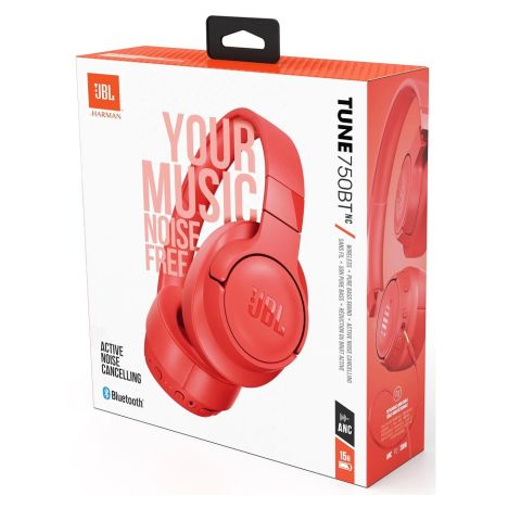 Наушники JBL Tune 750BTNC/Коралловый