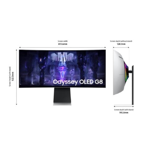 Монитор Samsung Odyssey OLED G8 34"