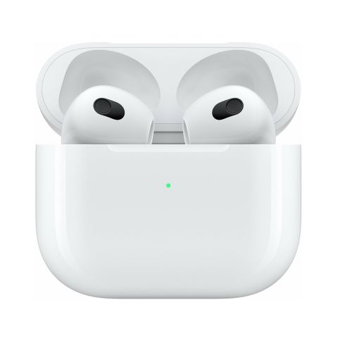 НАУШНИКИ APPLE AIRPODS 3 A2565 С ЗАРЯДНЫМ ЧЕХОЛОМ БЕЛЫЕ