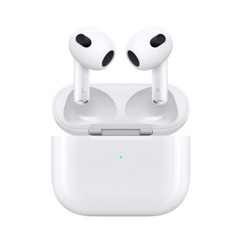 НАУШНИКИ APPLE AIRPODS 3 A2565 С ЗАРЯДНЫМ ЧЕХОЛОМ БЕЛЫЕ