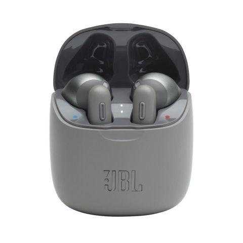 НАУШНИКИ JBL TUNE 225TWS WIRELESS MIC+CONTROL СЕРЫЕ