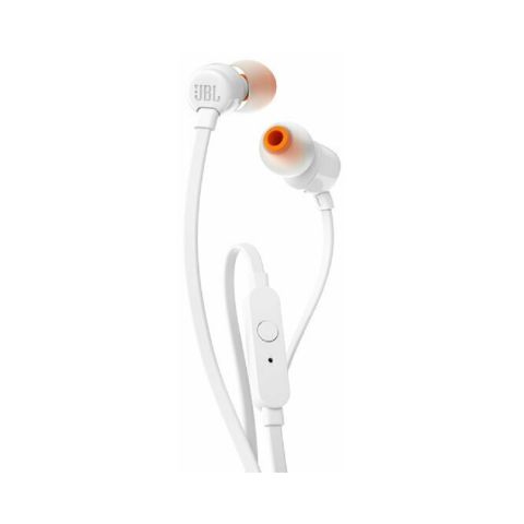 НАУШНИКИ JBL TUNE 110 SILICON IN-EAR БЕЛЫЕ