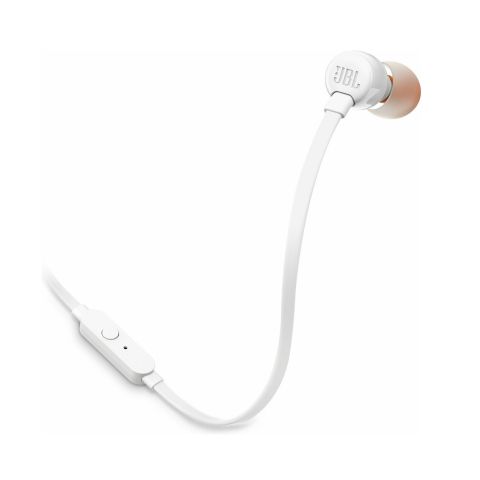 НАУШНИКИ JBL TUNE 110 SILICON IN-EAR БЕЛЫЕ