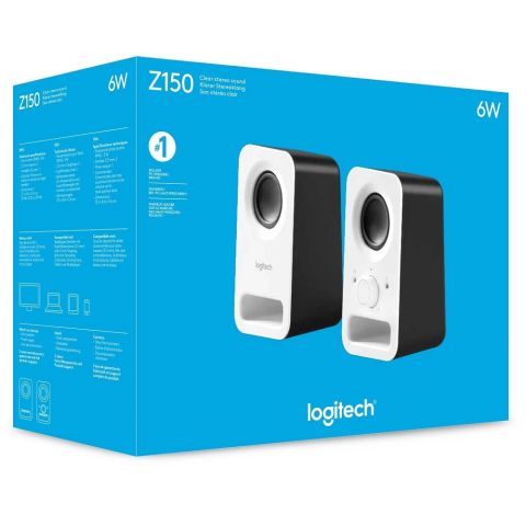 АУДИОСИСТЕМА LOGITECH Z150 БЕЛАЯ