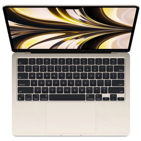 Apple MacBook Air 13 "Starlight" (M2 8-Core, GPU 8-Core, 8GB, 256GB) Designed by Apple in California (Non-active) MLY13